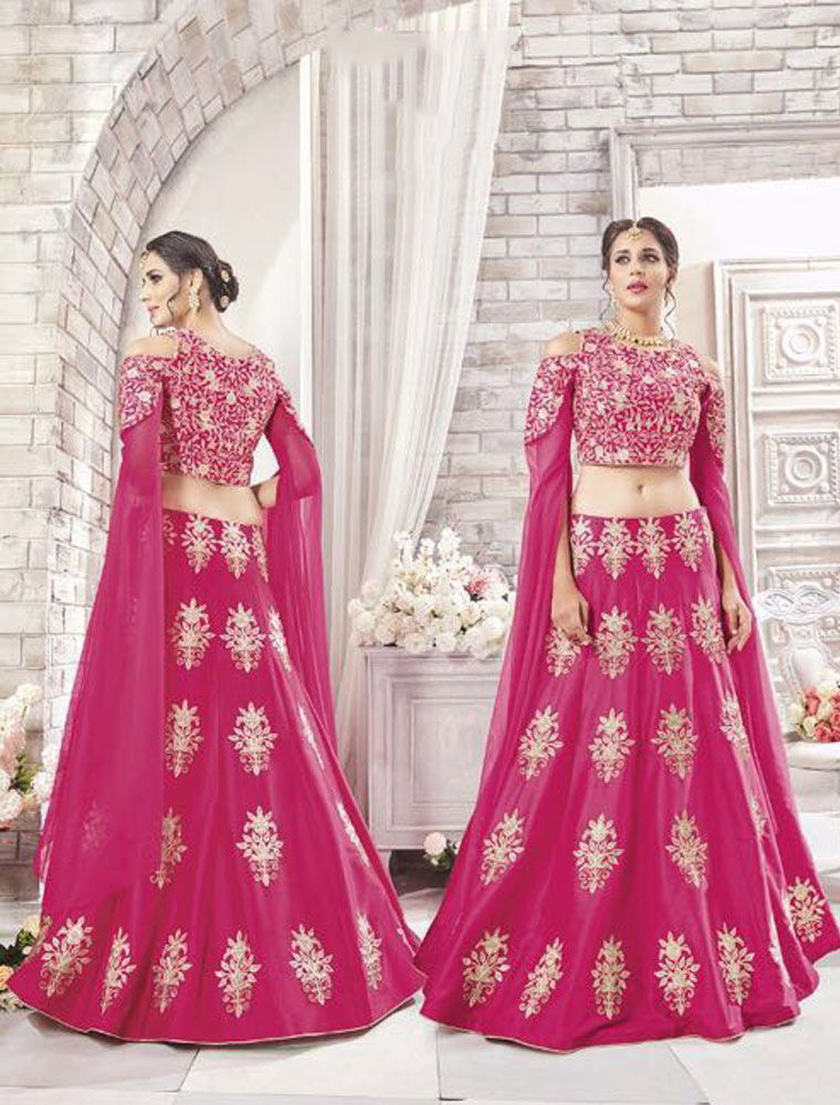 Party Wear lehenga choli, Feature : Dry Cleaning, Elegant Design, Color :  Multicolors at Best Price in Coimbatore