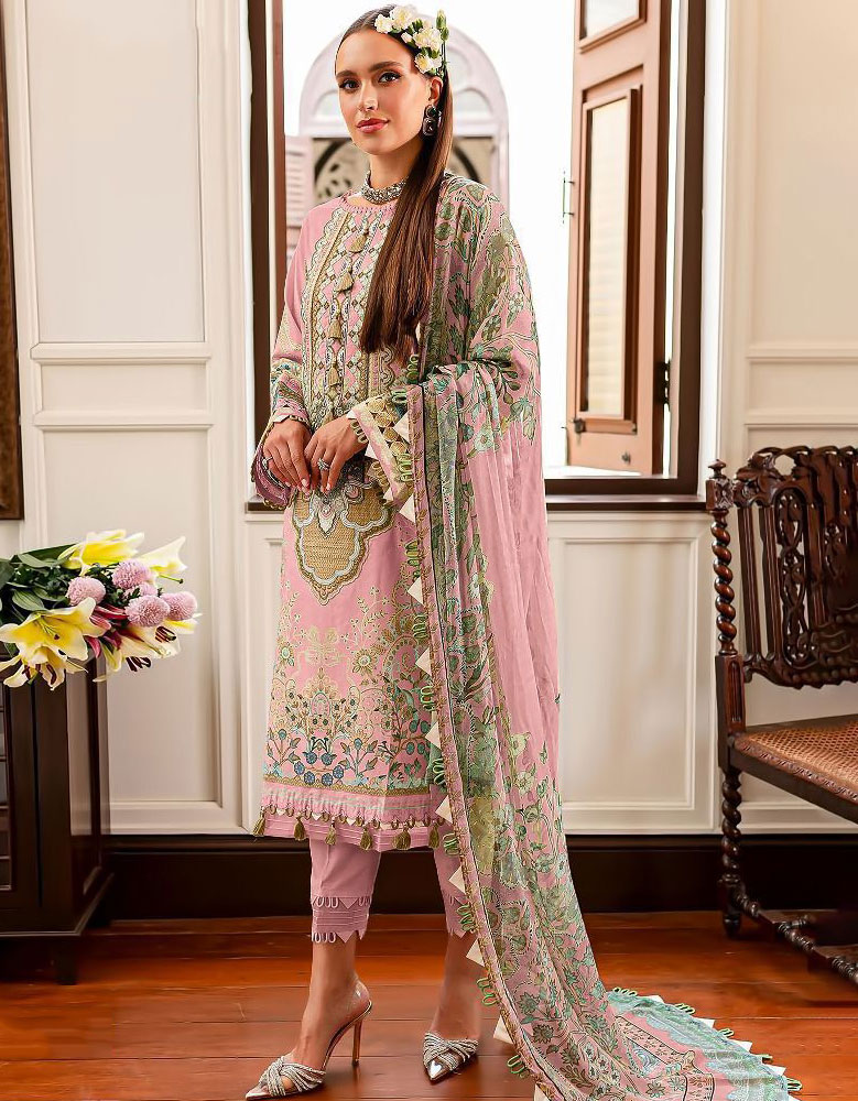 Designer Lawn Collection Ladies Suits Blossom