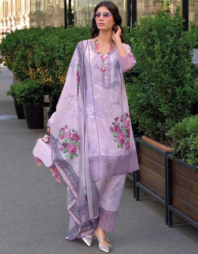 Premium Collection Designer Cotton Suit Lily