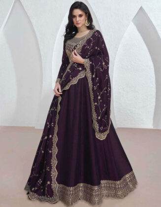 Designer Premium Silk Gown Zeus