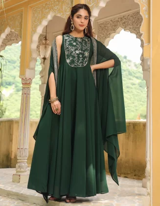 Party Wear Anarkali Style Dress