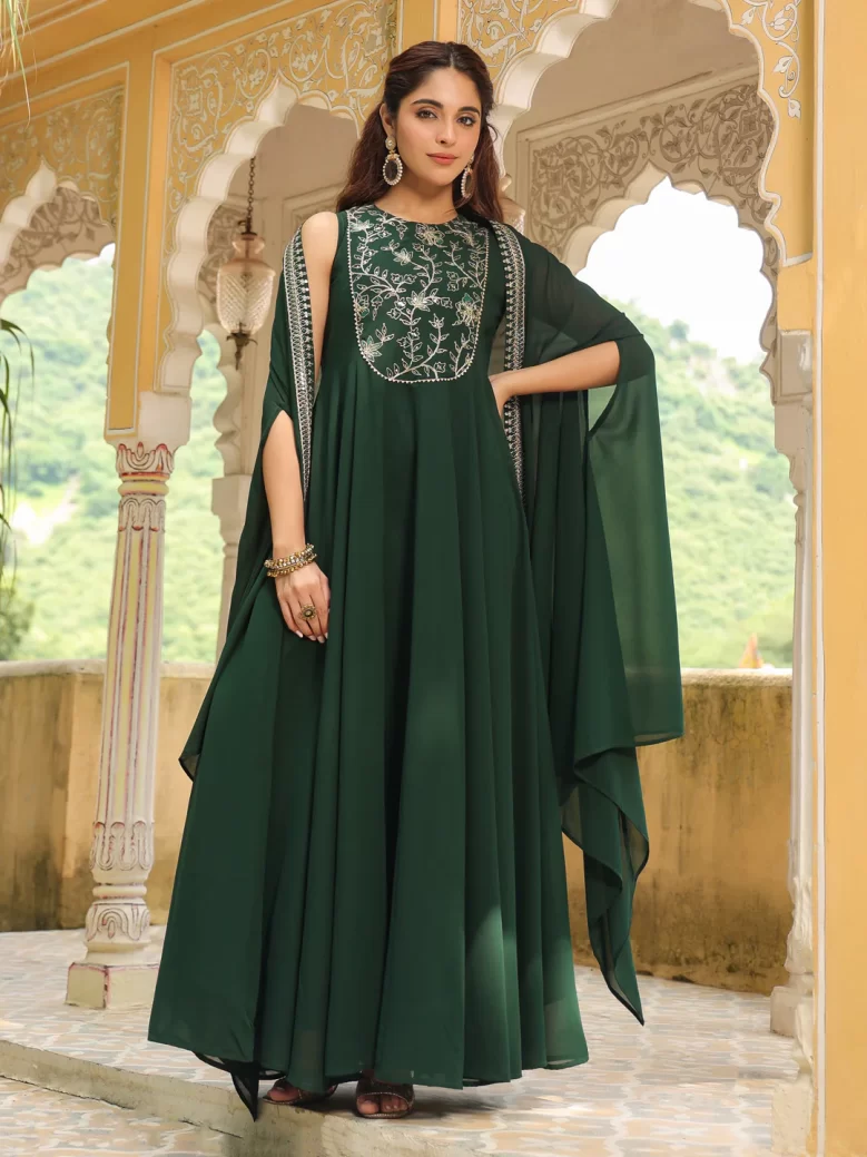 Party Wear Anarkali Style Dress