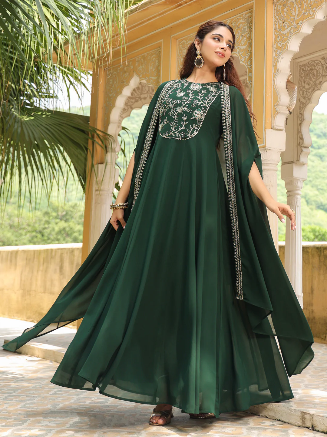 Party Wear Anarkali Style Dress