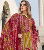 Alpine Viscose Rayon Digital Print Suit