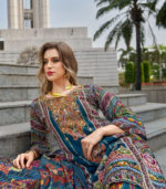 Rhino Viscose Rayon Digital Print Suit