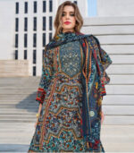 Storm Viscose Rayon Digital Print Suit