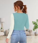 Aqua Bliss Chic Crop Top