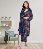 Cotton Delight Summer Suits Dark Blue