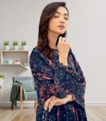 Cotton Delight Summer Suits Dark Blue