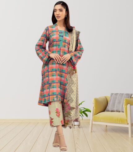 Cotton Delight Summer Suits Leaf