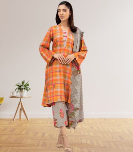 Cotton Delight Summer Suits Orange