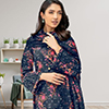 dark-blue Cotton Delight Summer Suits Dark Blue