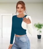 Ocean Breeze Cutout Top