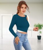 Ocean Breeze Cutout Top