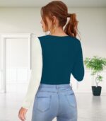 Ocean Breeze Cutout Top