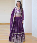 Shivangi Violet Elegance Lehenga Choli