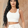 white Urban Blush Jogger Set white